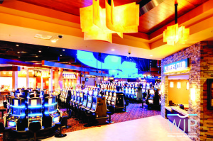 The entertainment-Bingo room would be to the left. Photo courtesy Indian Head Casino.