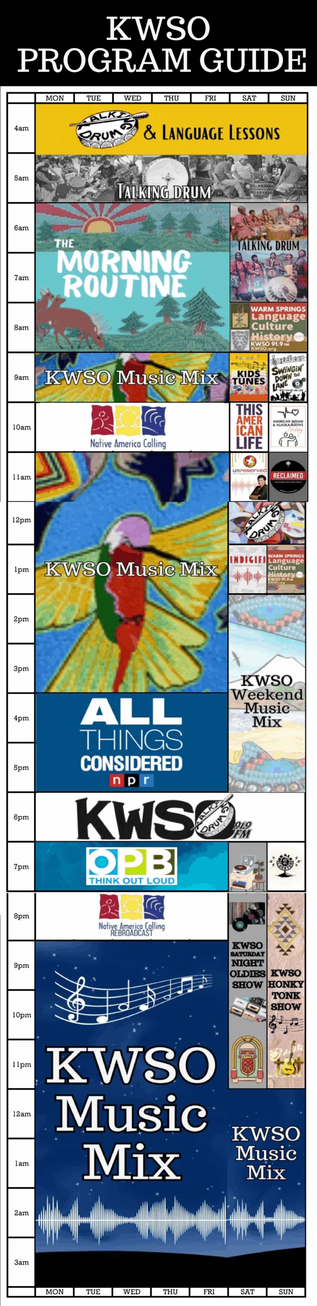 KWSO Program Guide