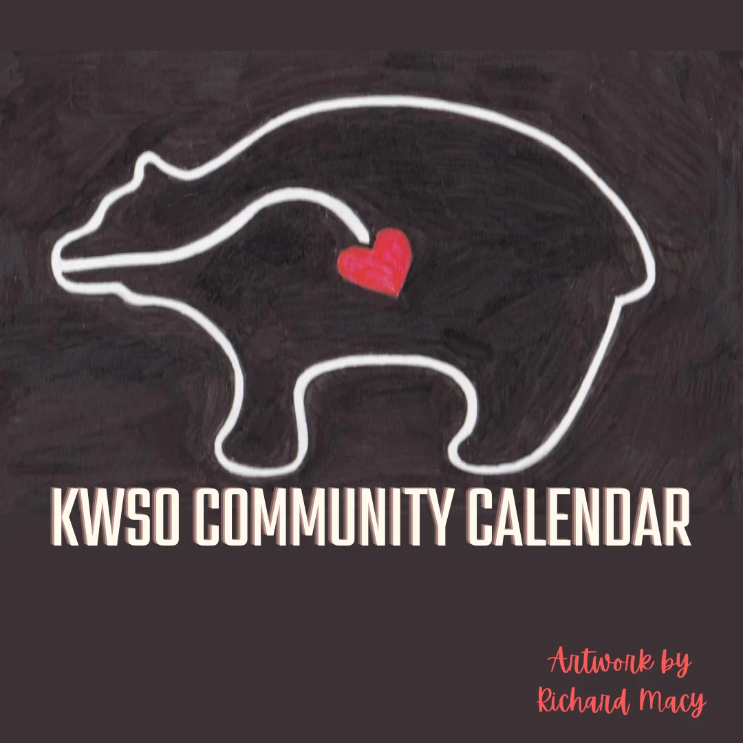 KWSO Calendar for Wed., Apr. 8, 2026
