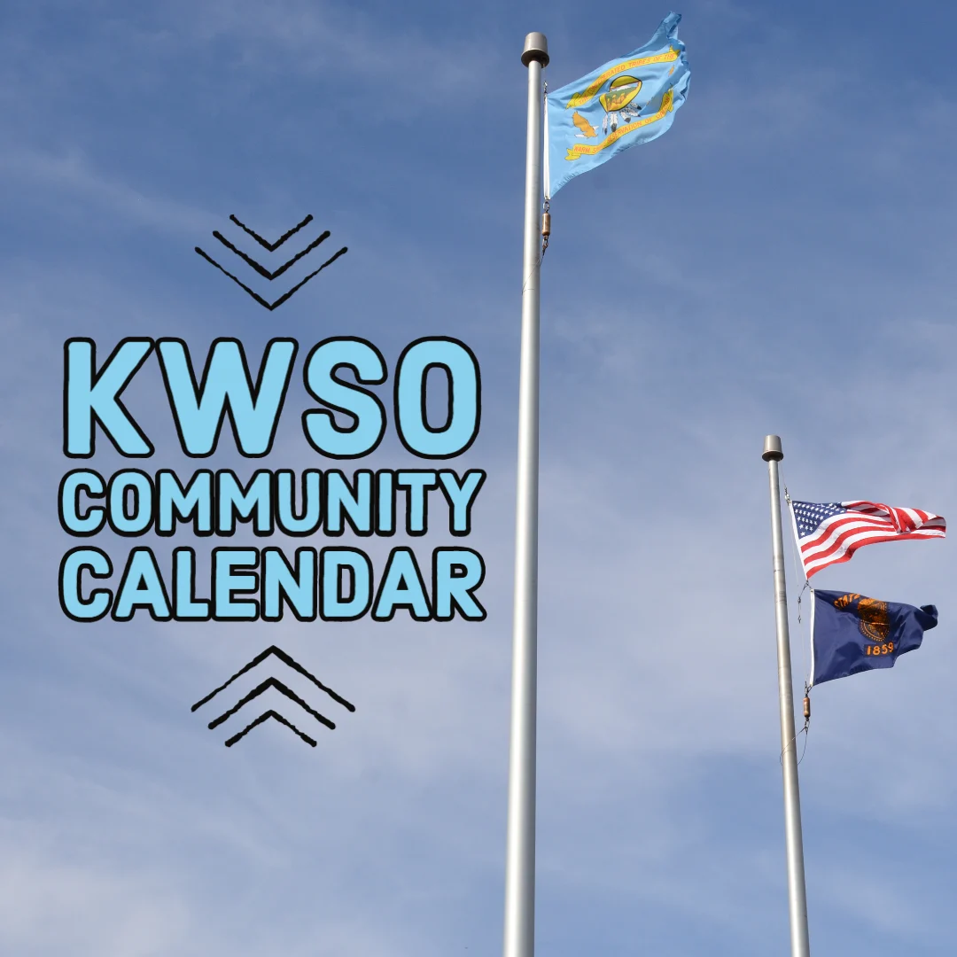 KWSO Calendar for Tue., Dec. 2, 2025
