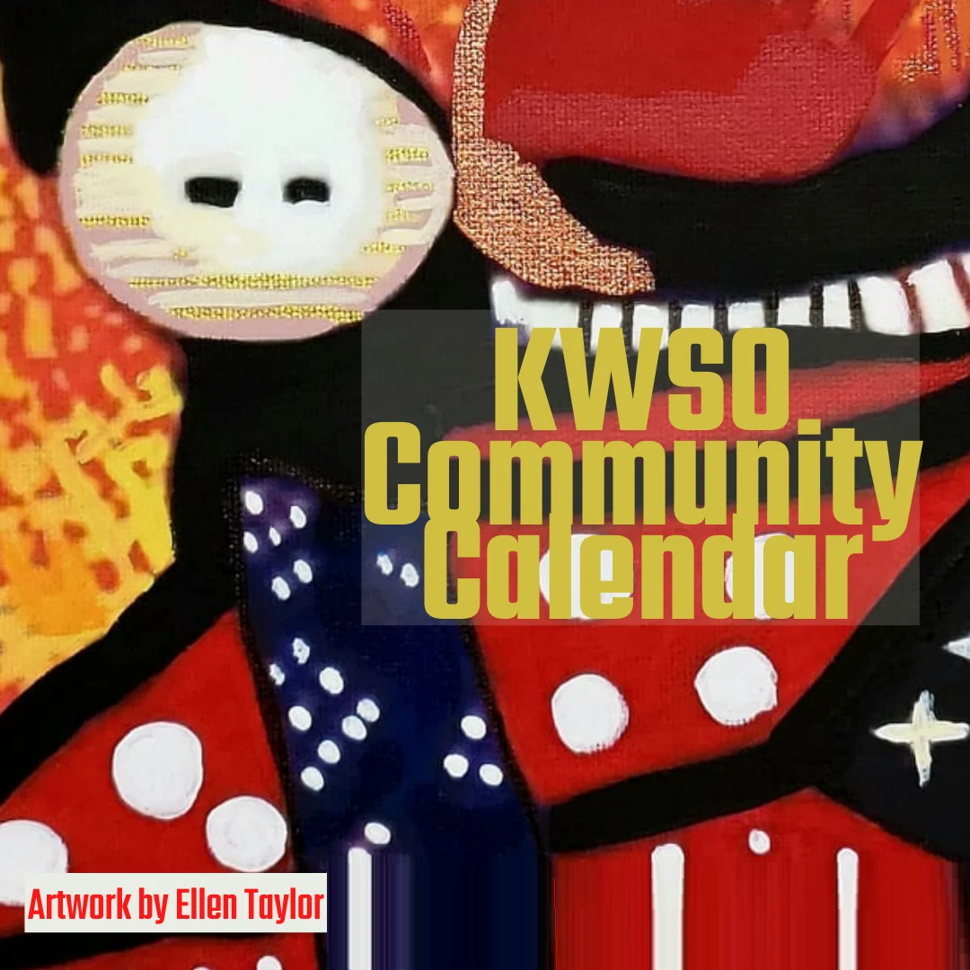 KWSO Calendar for Fri., May 15, 2026