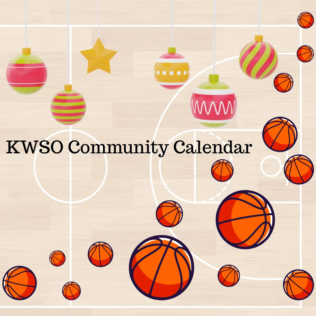 KWSO Calendar for Tue., Dec. 23, 2025