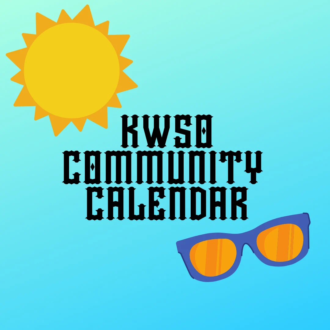 KWSO Calendar for Thu., Jul. 16, 2026