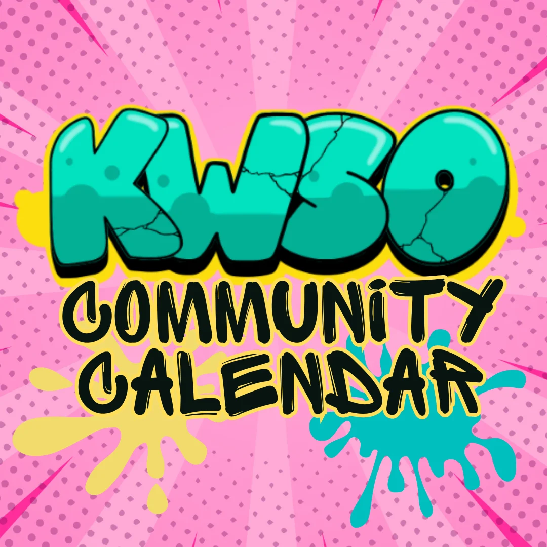 KWSO Calendar for Tue., Jan. 20, 2026