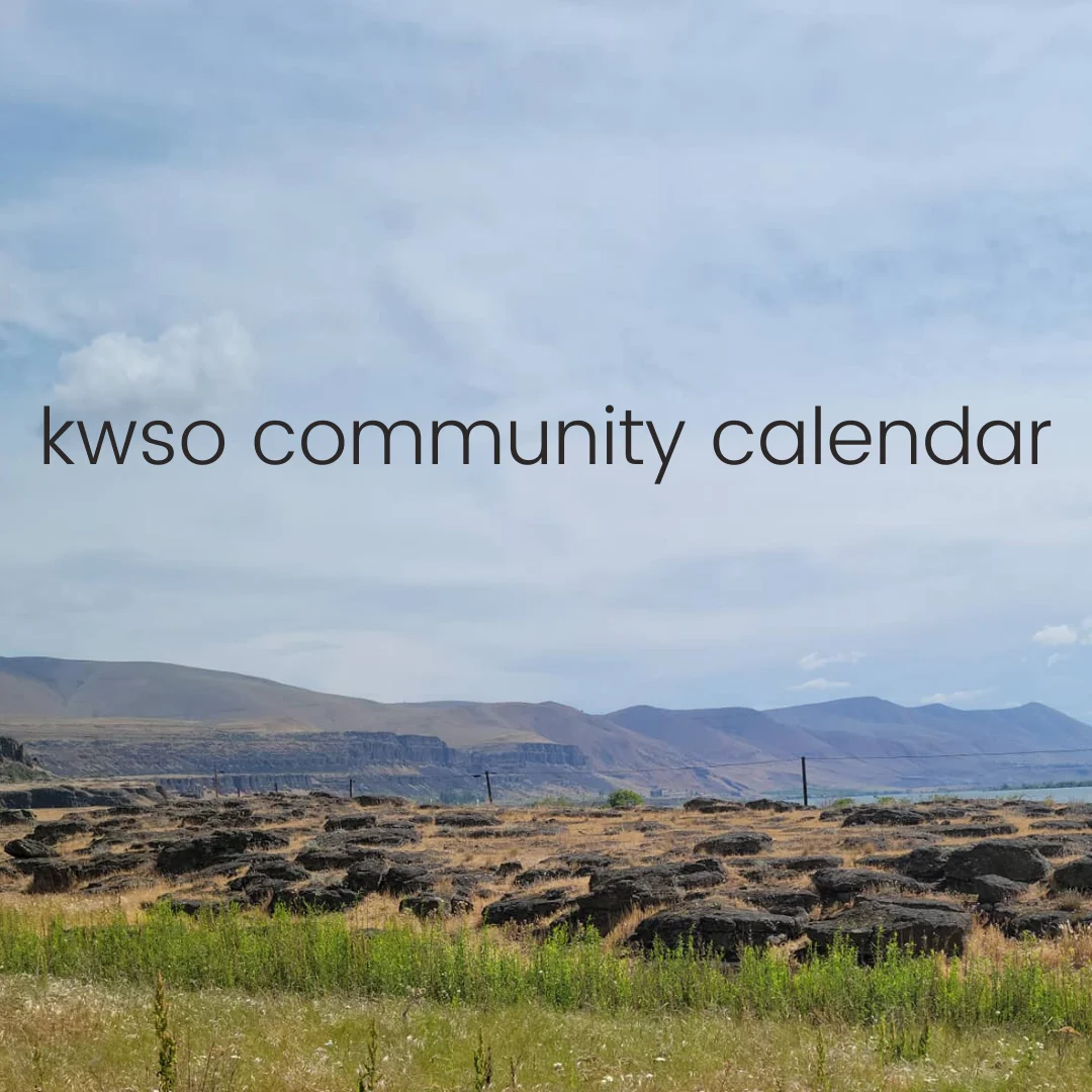 KWSO Calendar for Wed., Aug. 12, 2026