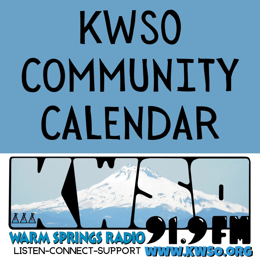 KWSO Calendar for Tue., Jul. 28, 2026