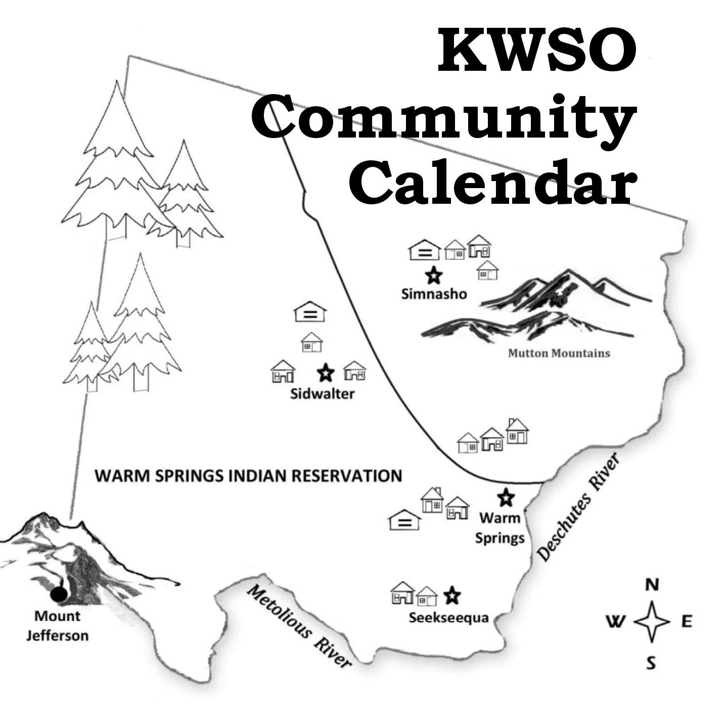 KWSO Calendar for Mon., Jan. 19, 2026