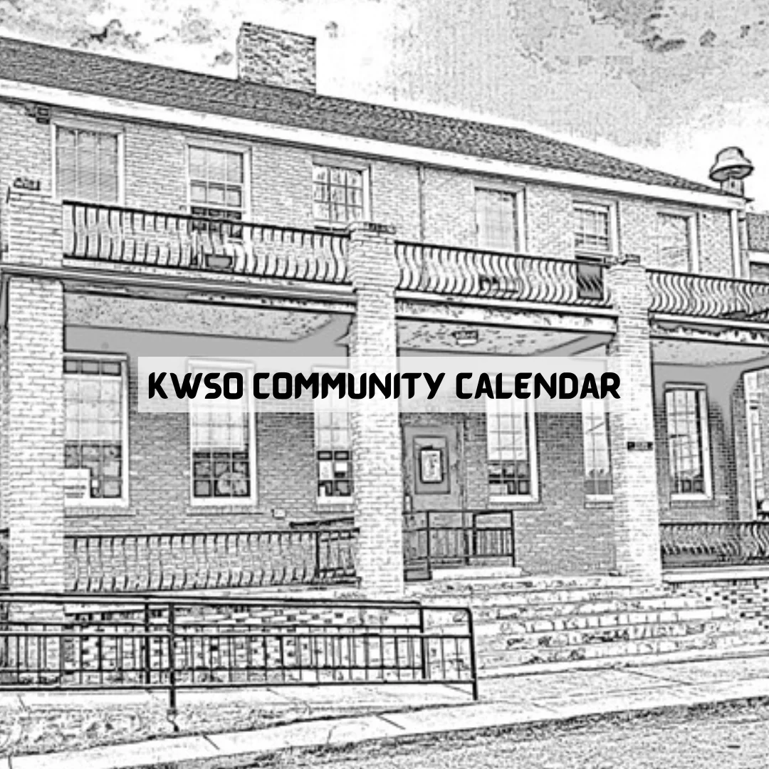 KWSO Calendar for Sat., Jan. 31, 2026