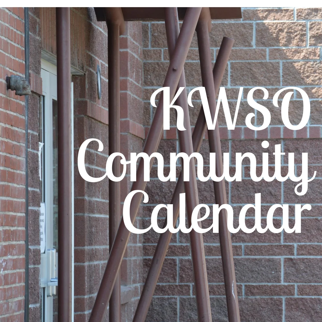KWSO Calendar for Mon., Sep. 14, 2026