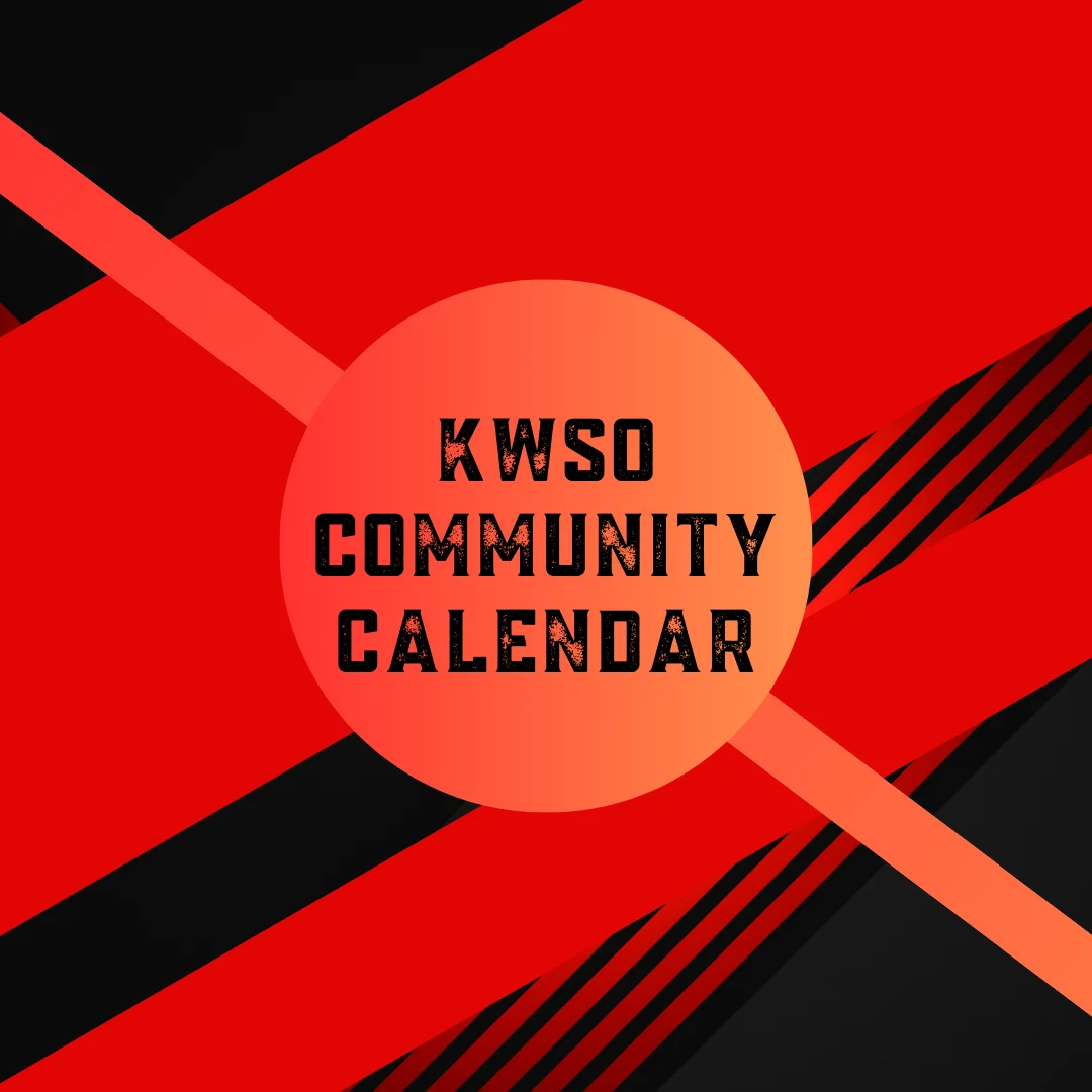 KWSO Calendar for Mon., May 11, 2026