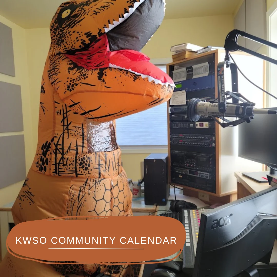 KWSO Calendar for Wed., Aug. 26, 2026