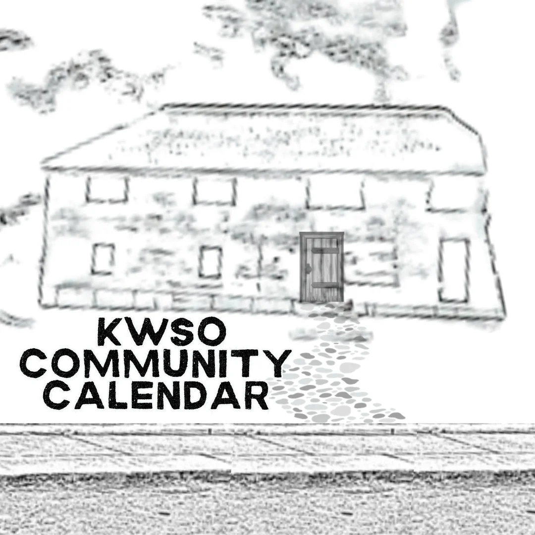 KWSO Calendar for Mon., Oct. 20, 2025