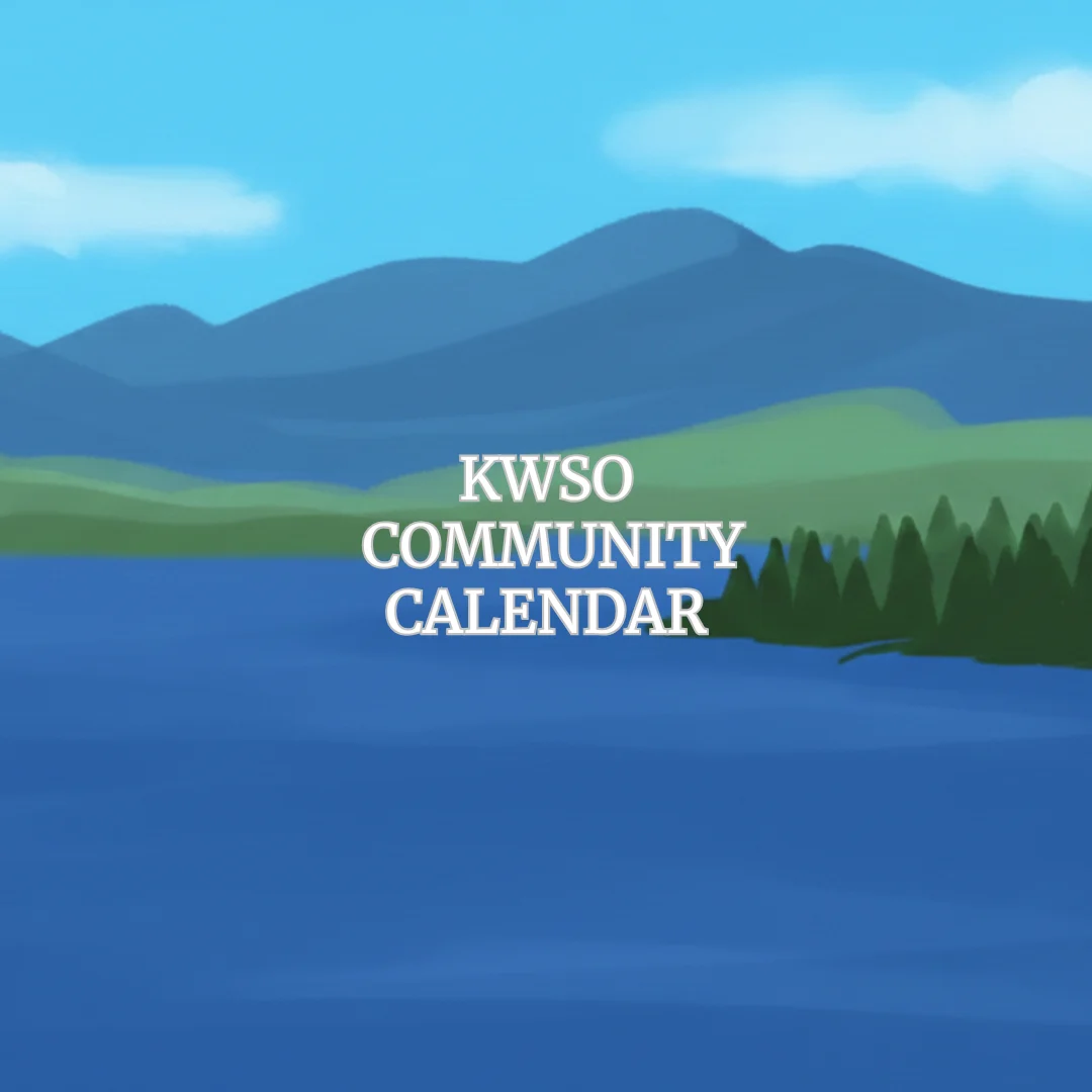 KWSO Calendar for Mon., May 18, 2026