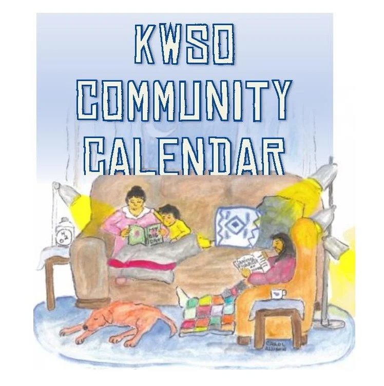 KWSO Calendar for Tue., Dec. 16, 2025
