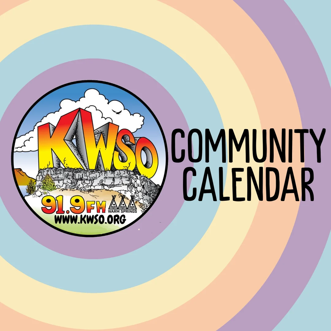 KWSO Calendar for Wed., Jan. 21, 2026
