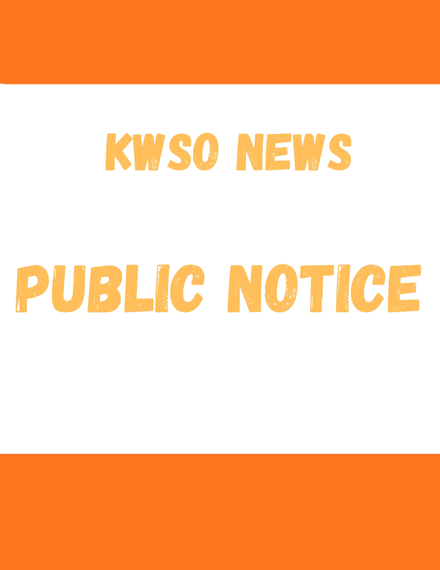 CTWS Public Notices 07/27/26