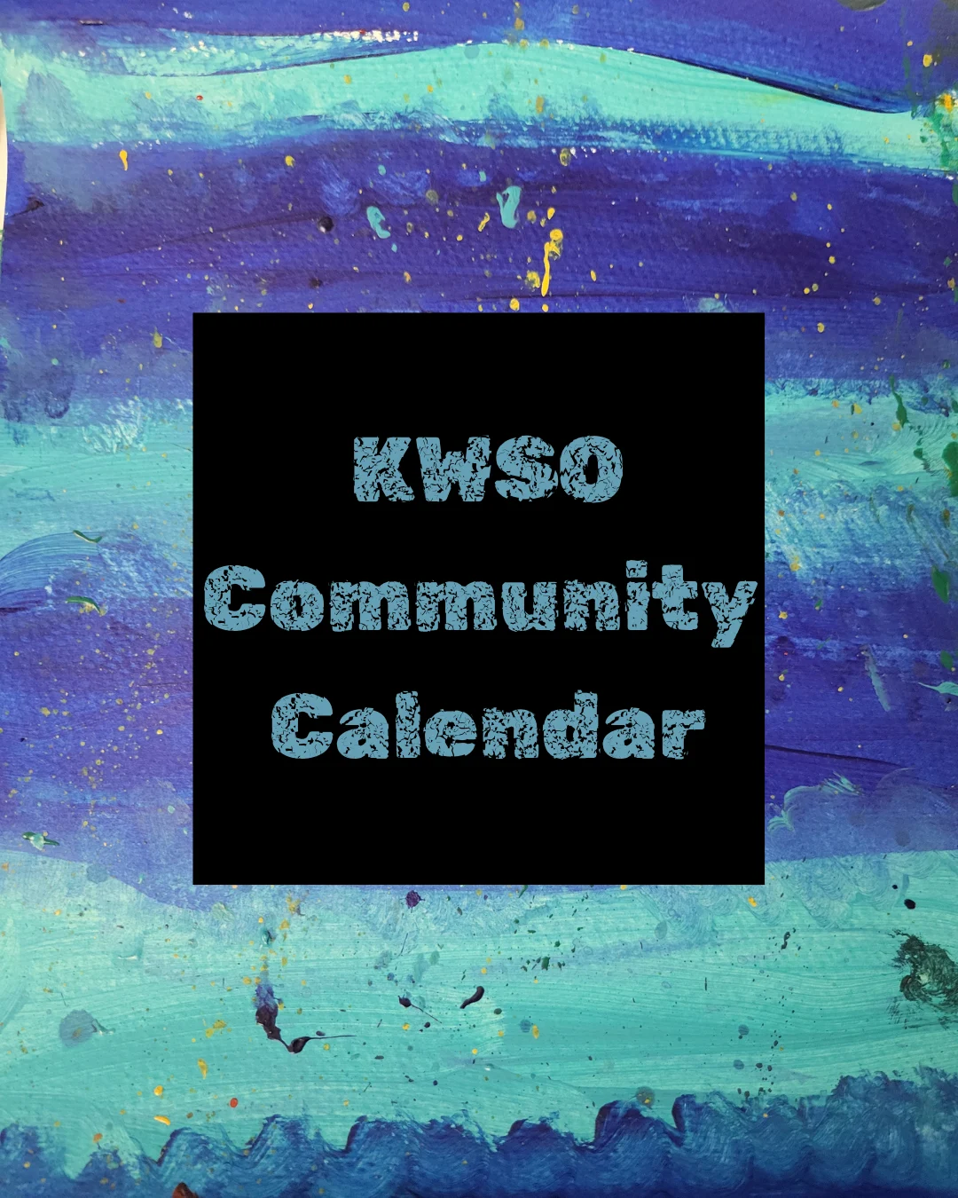 KWSO Calendar for Sun., Aug. 30, 2026