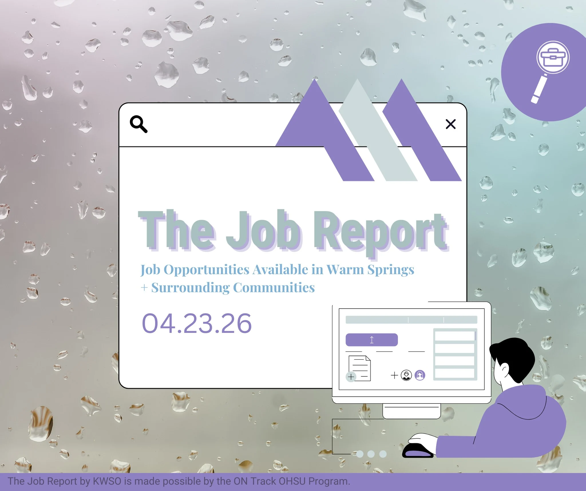 4/23/26 KWSO JOB REPORT