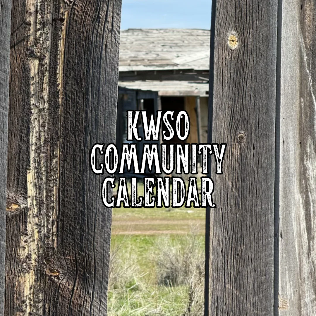 KWSO Calendar for Mon., Apr. 27, 2026