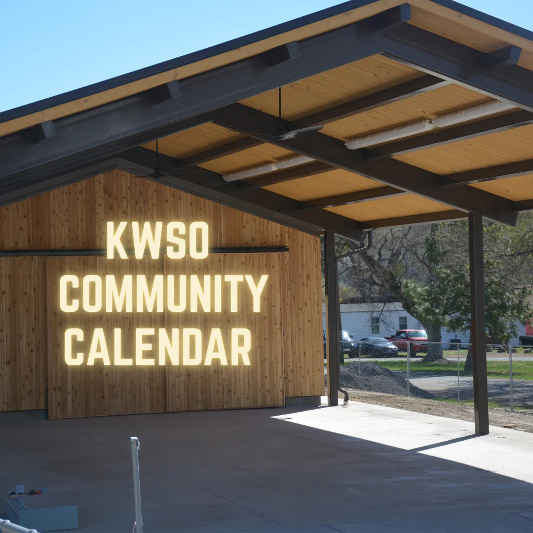 KWSO Calendar for Fri., May 22, 2026