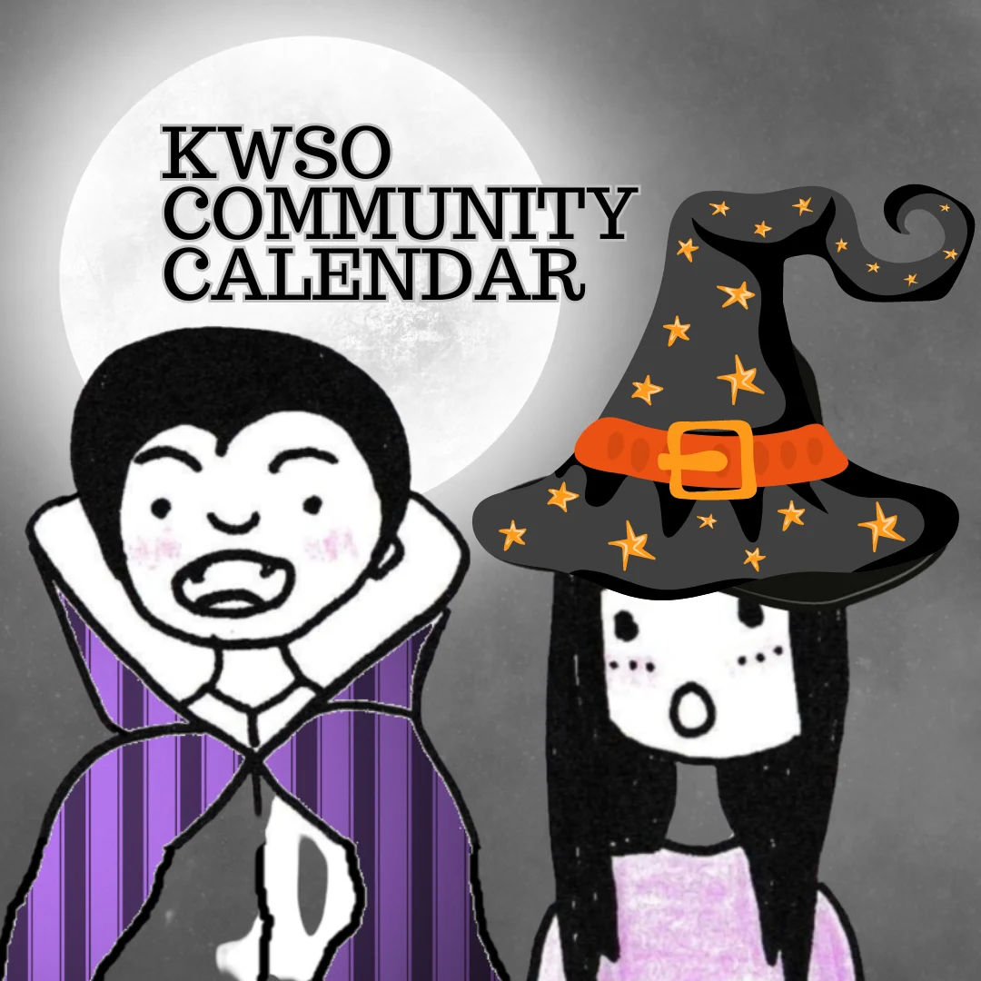 KWSO Calendar for Thu., Oct. 16, 2025