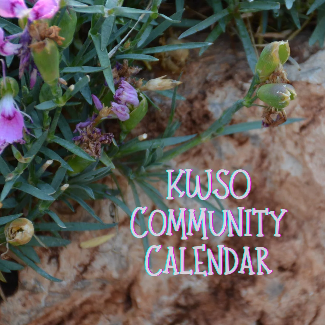 KWSO Calendar for Thu., Aug. 13, 2026