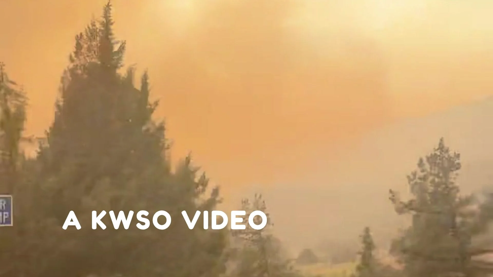 Warm Springs Wildfire Reflection