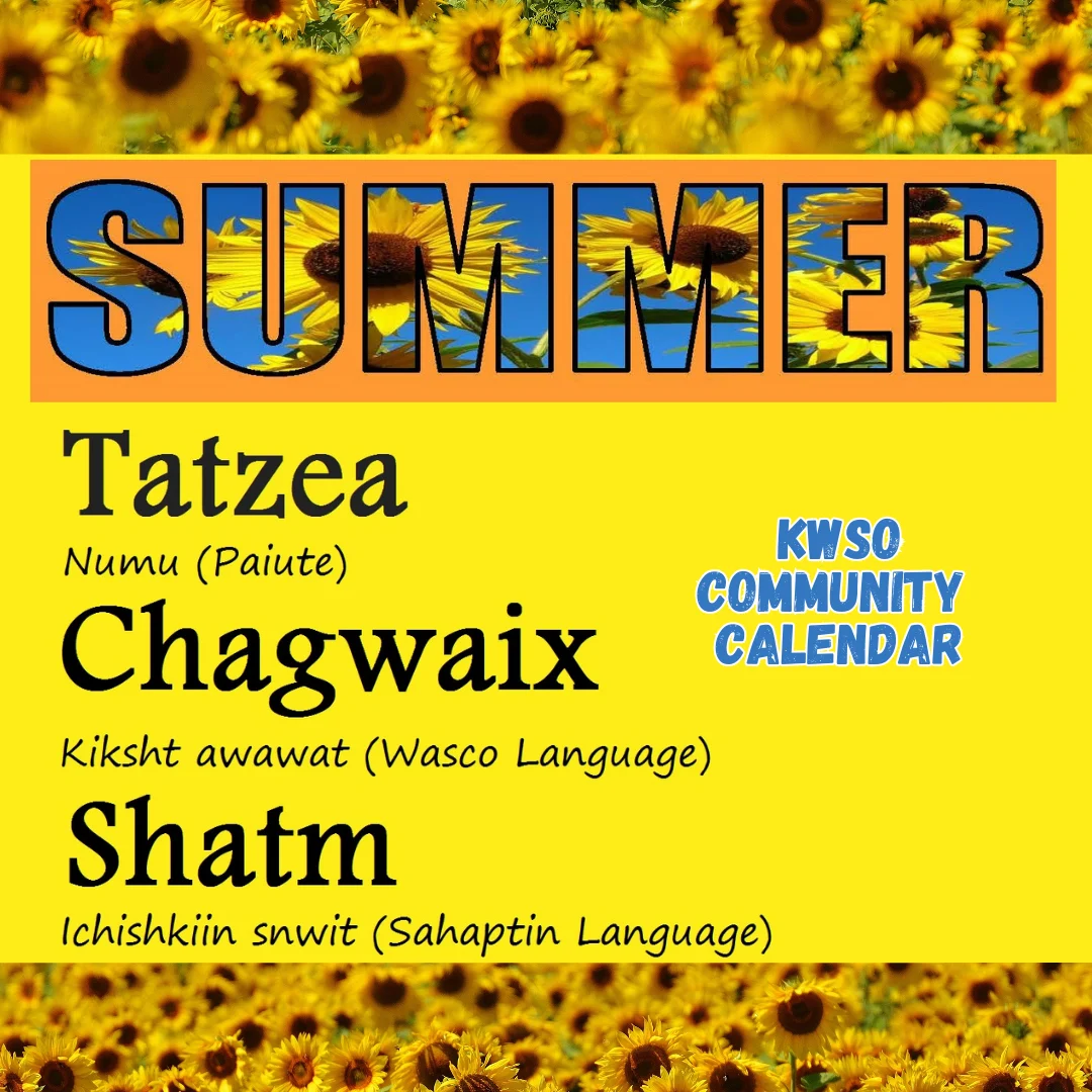 KWSO Calendar for Sun., Jun. 21, 2026