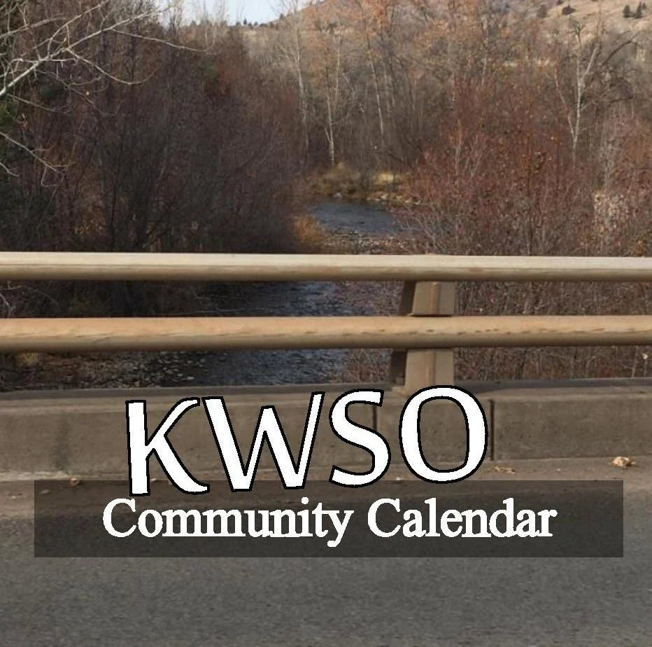 KWSO Calendar for Fri., Mar. 6, 2026