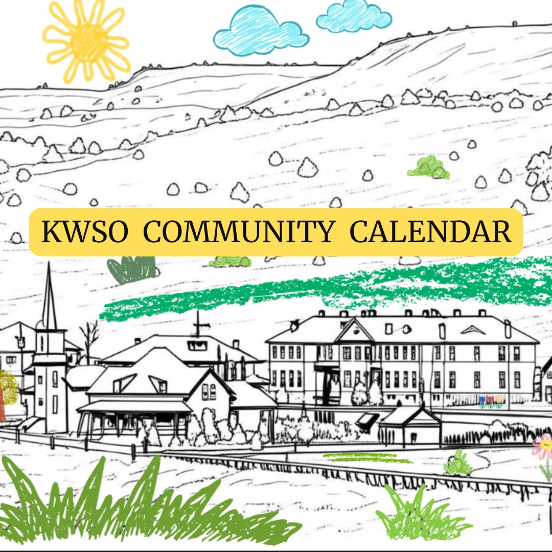 KWSO Calendar for Wed., May 20, 2026