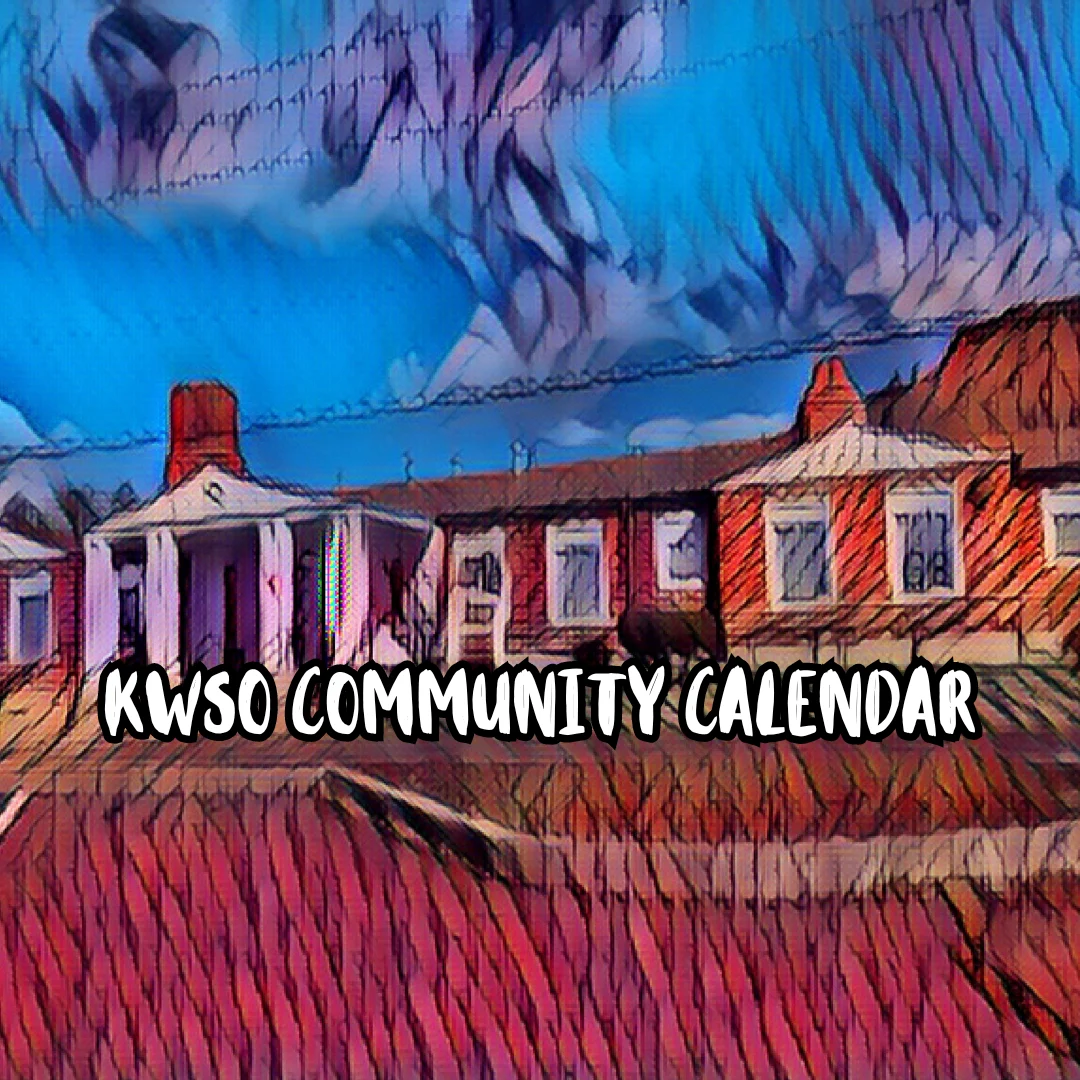KWSO Calendar for Wed., Jan. 14, 2026