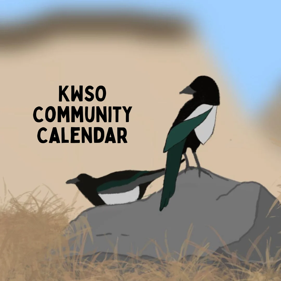 KWSO Calendar for Wed., Dec. 17, 2025
