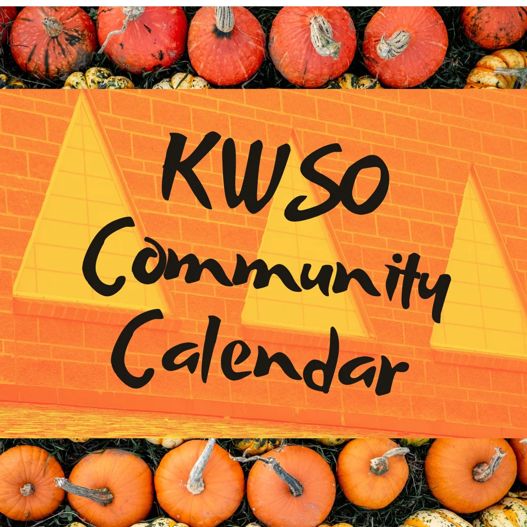 KWSO Calendar for Sun., Oct. 19, 2025