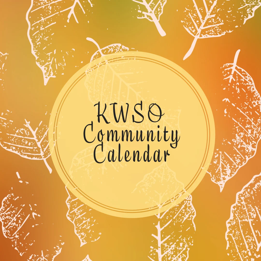 KWSO Calendar for Sun., Sep. 27, 2026
