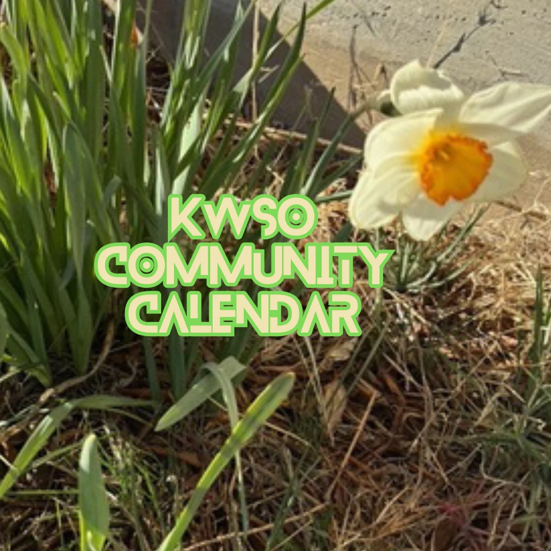 KWSO Calendar for Thu., Apr. 2, 2026