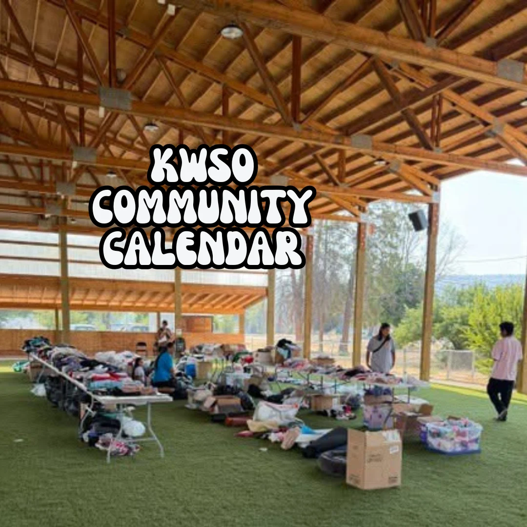 KWSO Calendar for Fri., Aug. 14, 2026