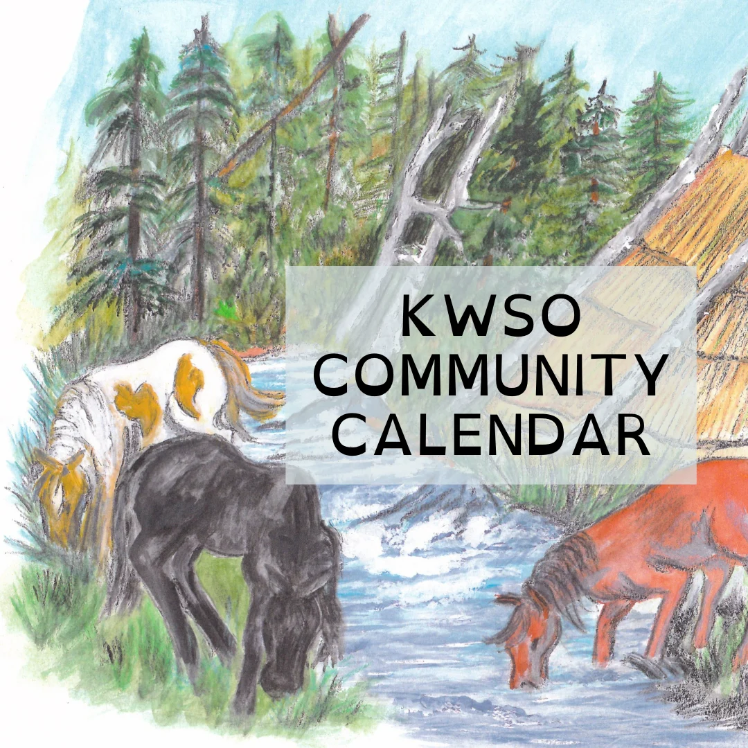 KWSO Calendar for Tue., May 12, 2026