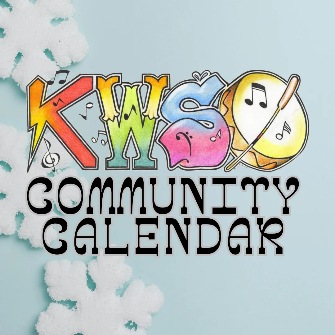 KWSO Calendar for Thu., Jan. 15, 2026