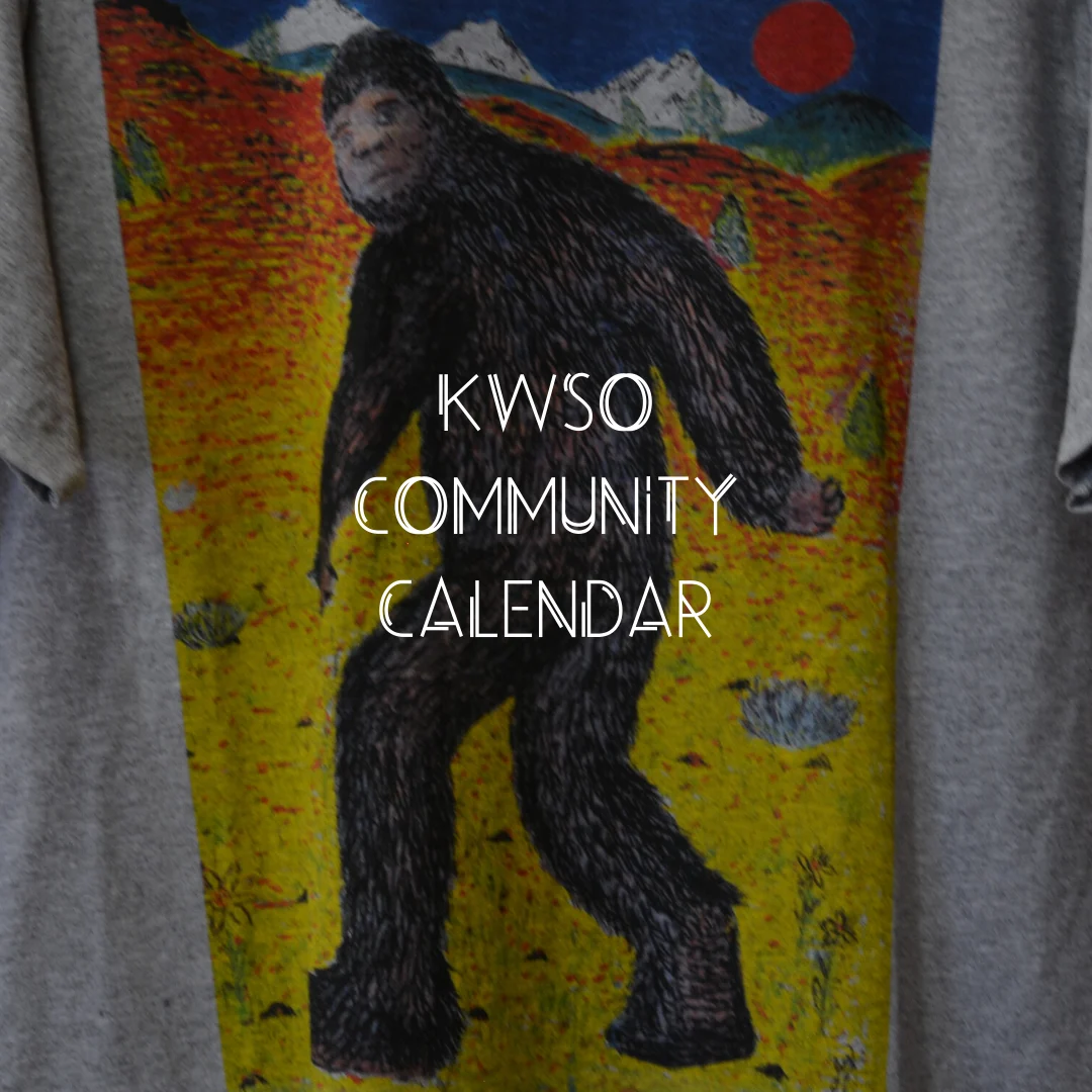 KWSO Calendar for Fri., Aug. 7, 2026