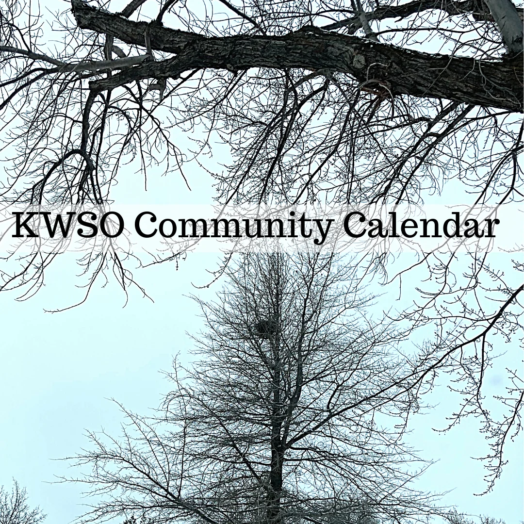 KWSO Calendar for Tue., Jan. 13, 2026