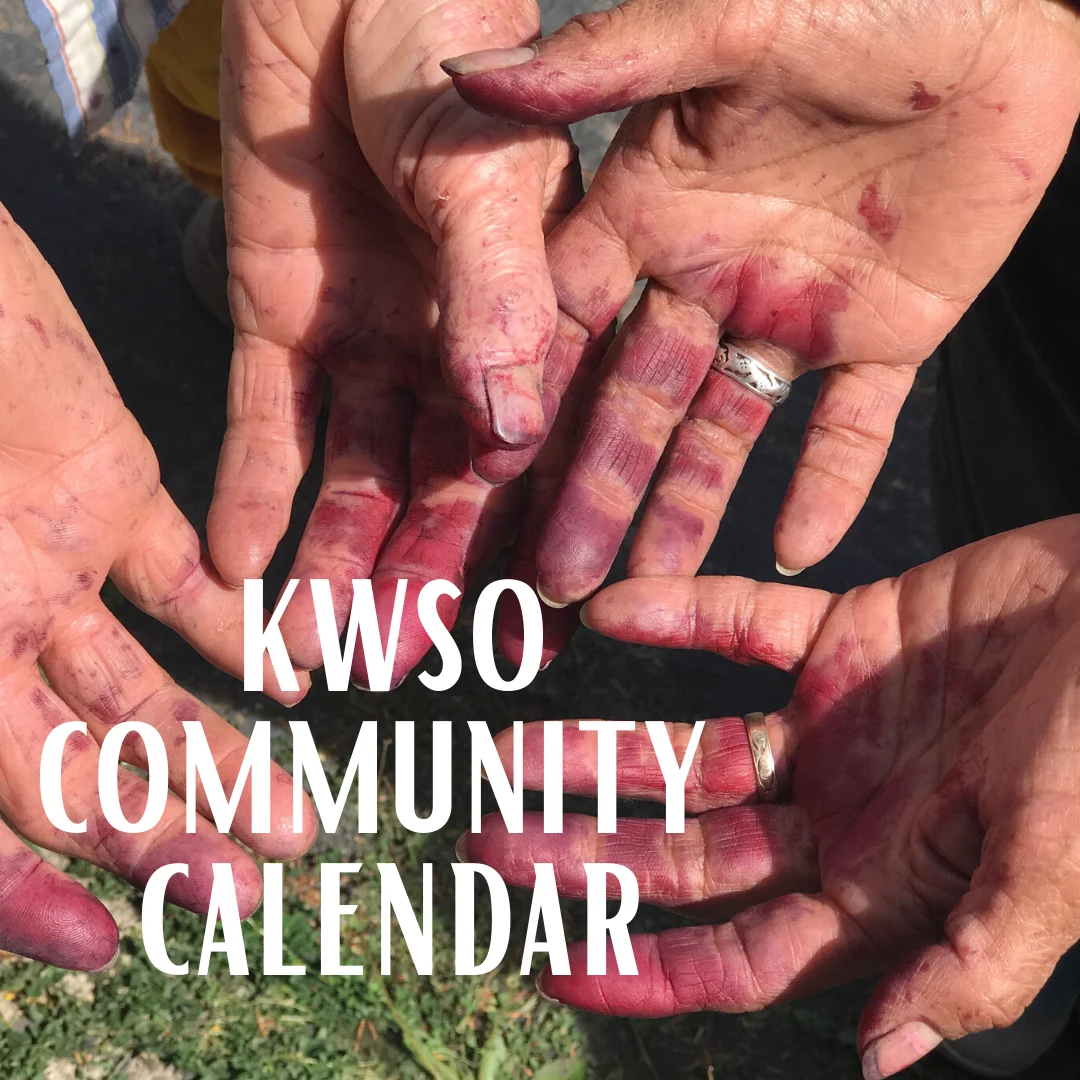 KWSO Calendar for Fri., Jul. 24, 2026