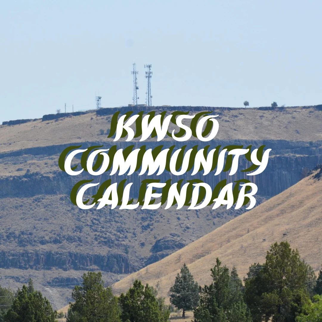 KWSO Calendar for Fri., Sep. 4, 2026