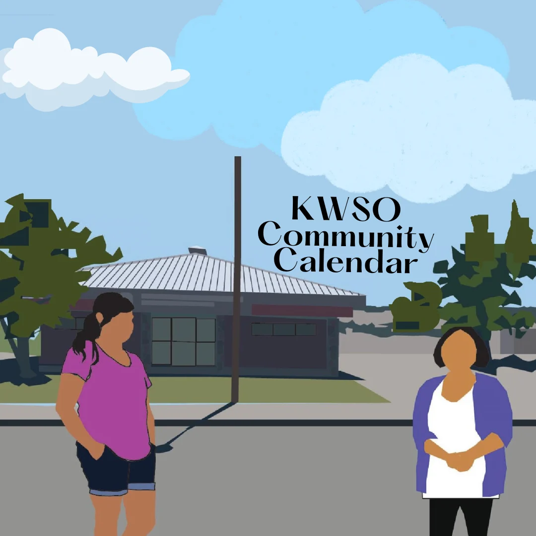 KWSO Calendar for Wed., Apr. 15, 2026