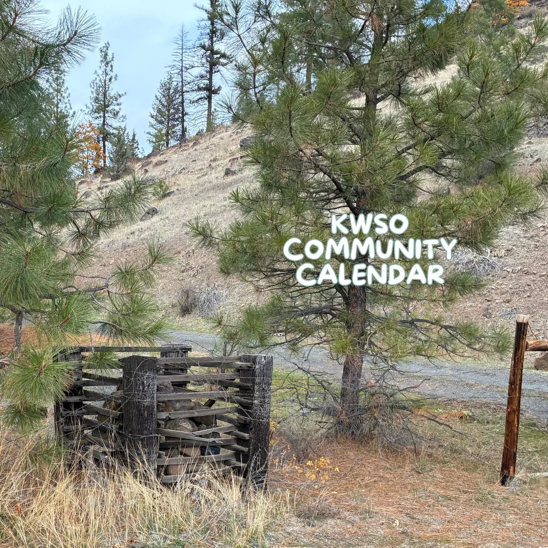 KWSO Calendar for Sun., Nov. 9, 2025