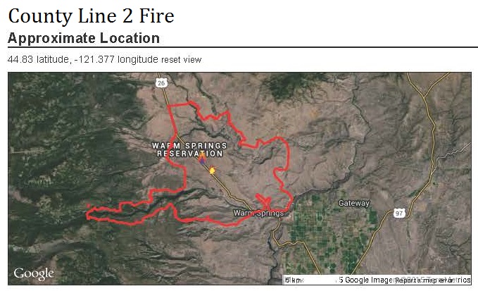 county line 2 fire map Inciweb The Incident Information System County Line 2 Fire Page 1 Kwso 91 9 county line 2 fire map